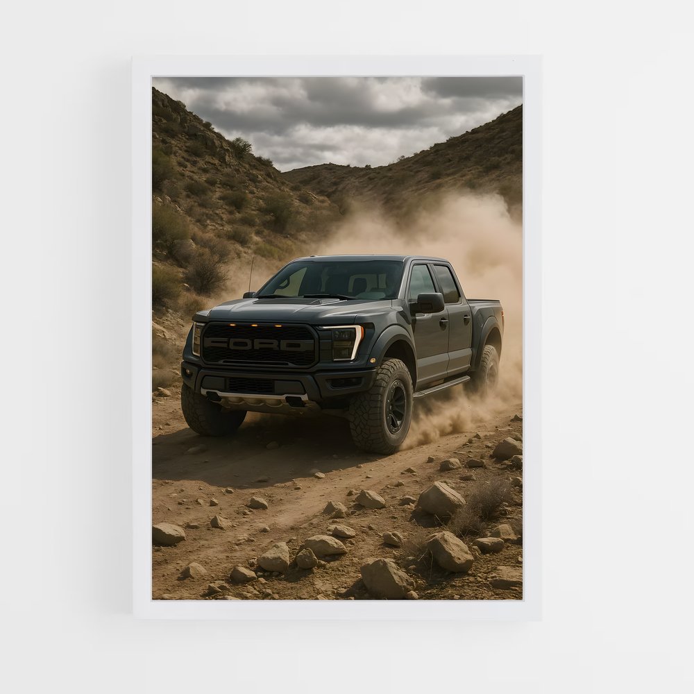 Poster Raptor en Aventure – affiche Ford (vue 3)